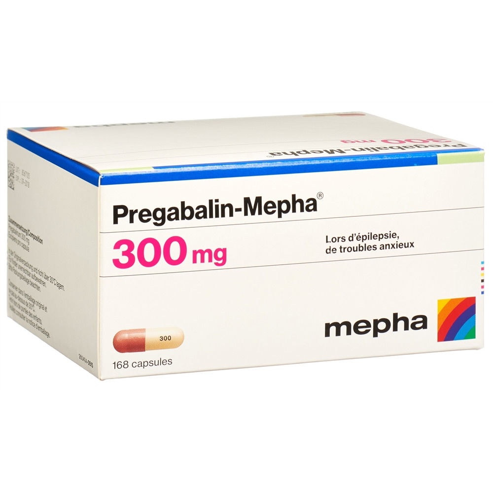 PREGABALINE Mepha 300 mg, image 2 sur 2