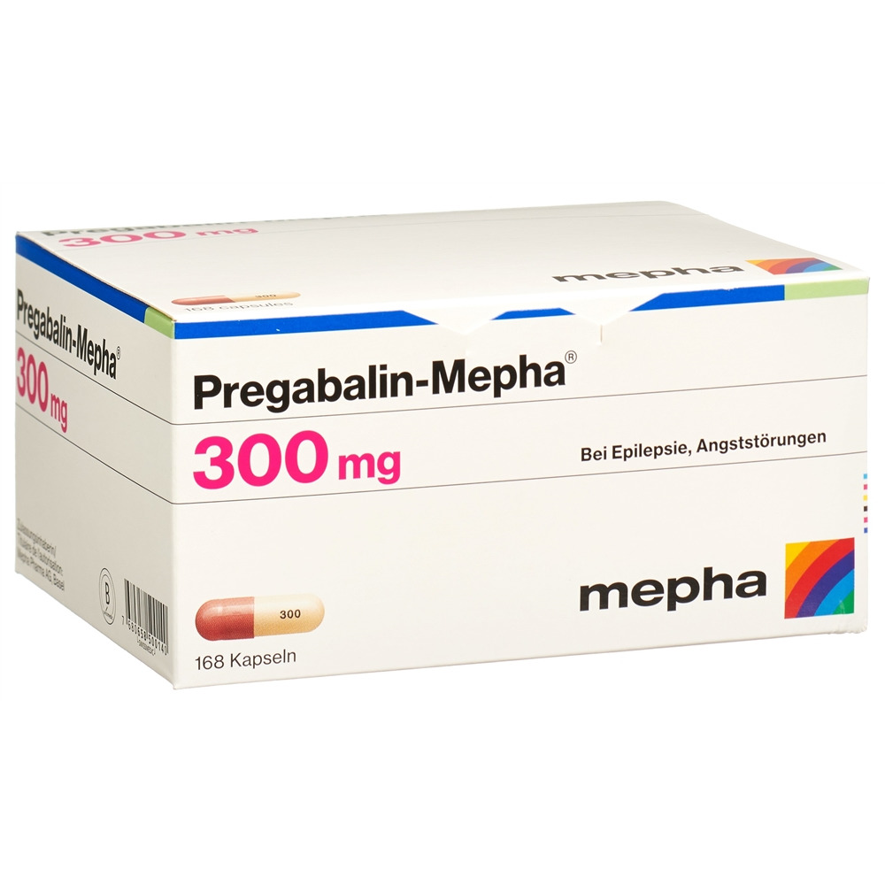 PREGABALINE Mepha 300 mg, image principale