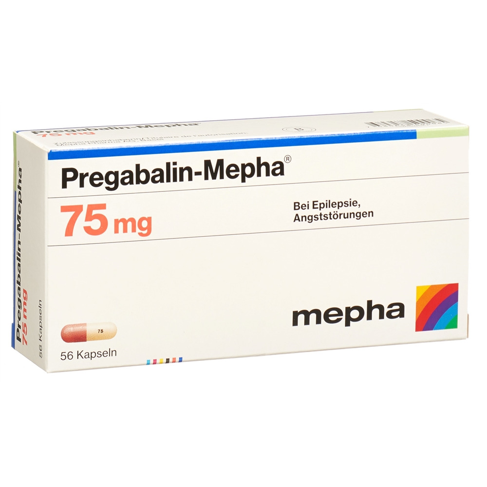 PREGABALINE Mepha 75 mg, image principale