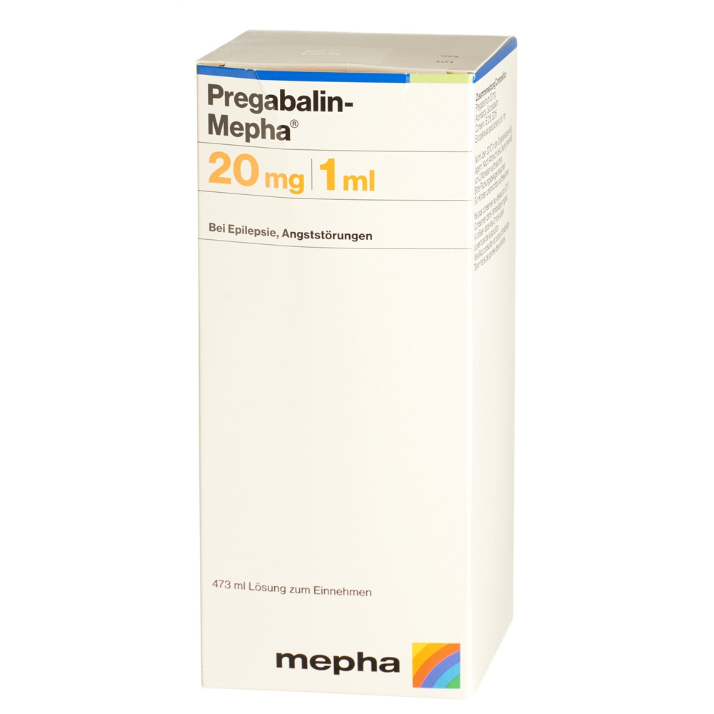 PREGABALINE Lösung zum Einnehmen 20 mg/ml, Hauptbild