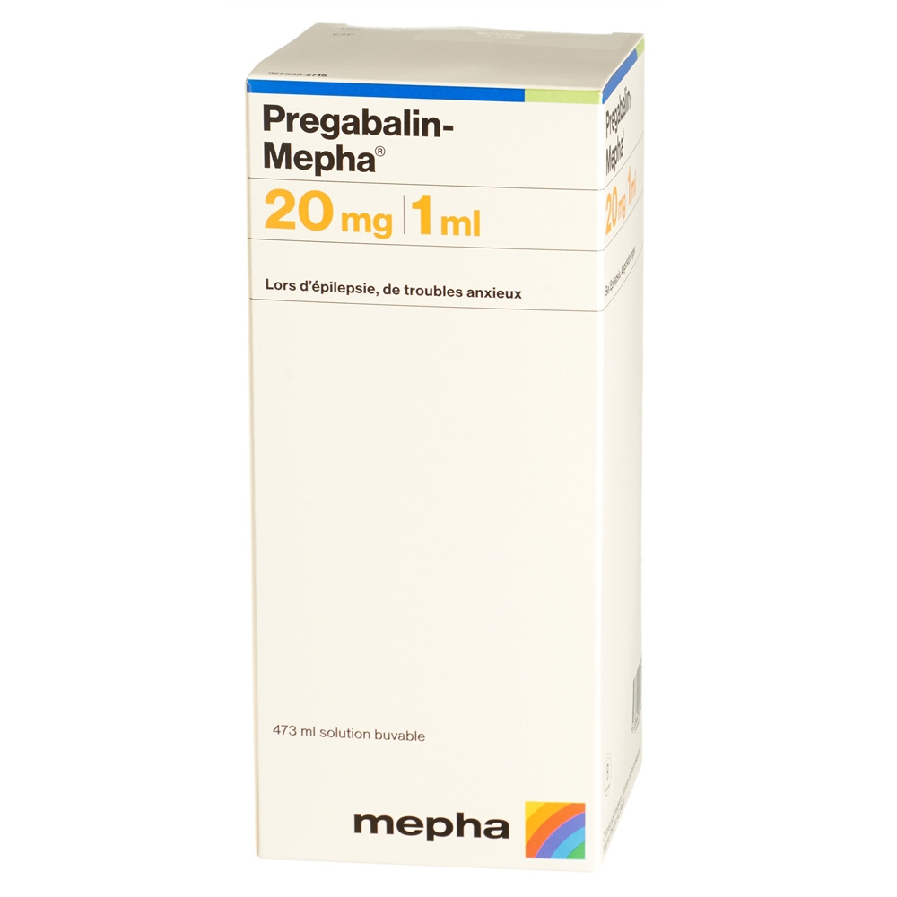 PREGABALINE solution buvable 20 mg/ml, image 2 sur 2