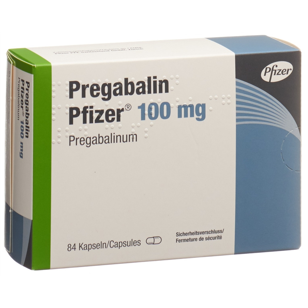 PREGABALINE Pfizer 100 mg, image principale