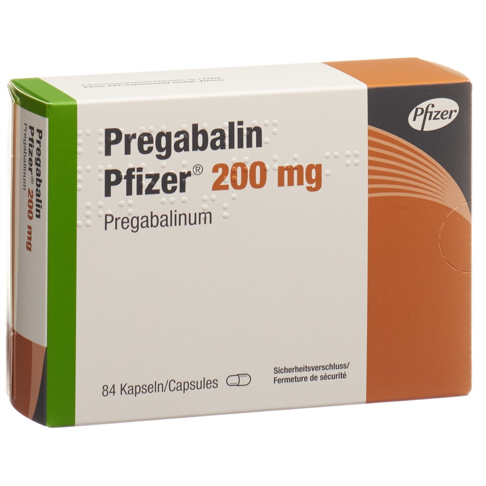 PREGABALINE Pfizer 200 mg, image principale