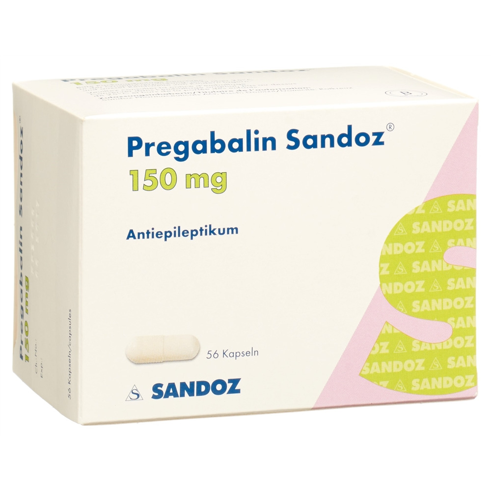 PREGABALINE Sandoz 150 mg, Hauptbild