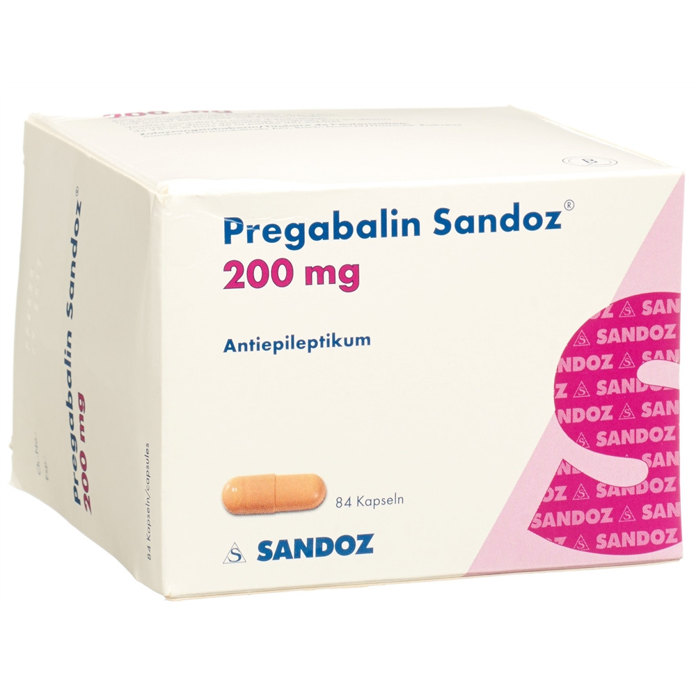 PREGABALINE Sandoz 200 mg, Hauptbild