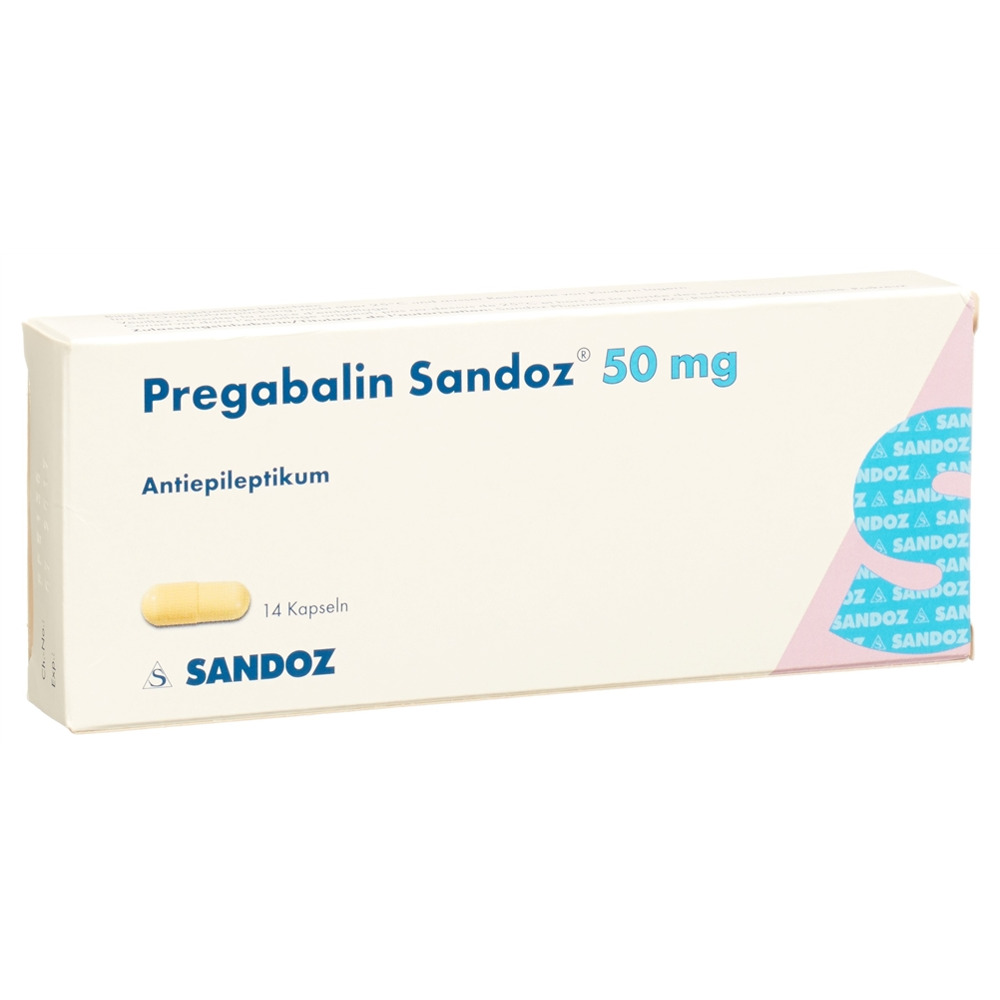 PREGABALINE Sandoz 50 mg, Hauptbild