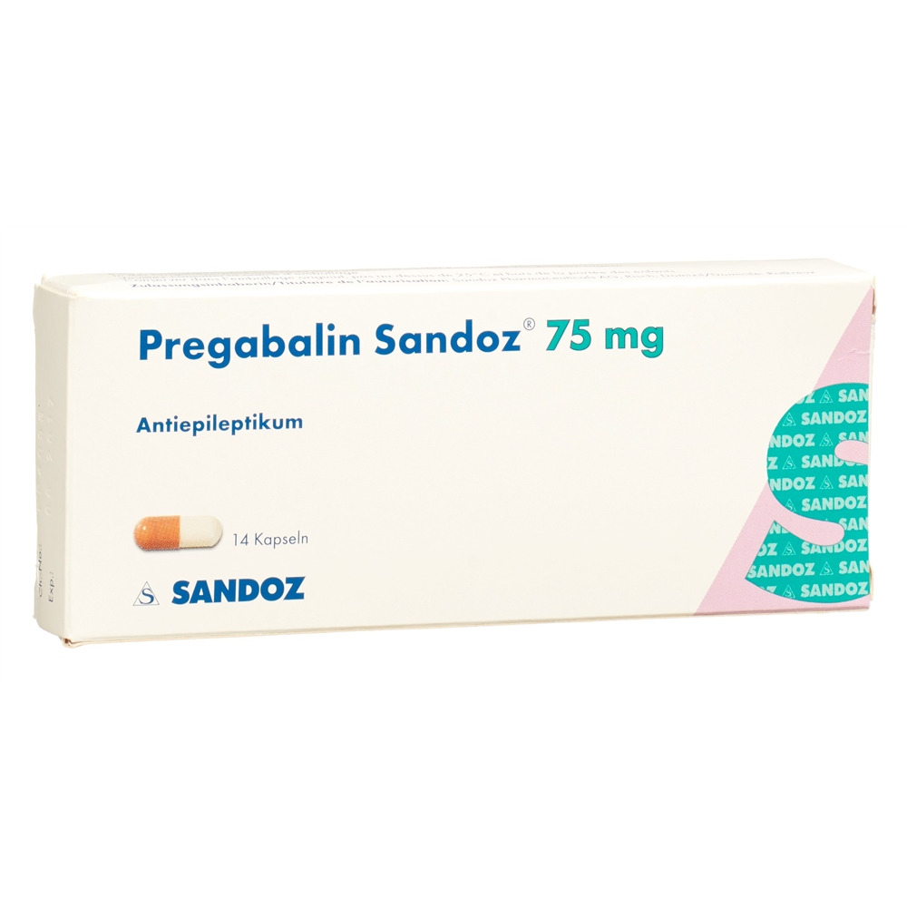 PREGABALINE Sandoz 75 mg, Hauptbild