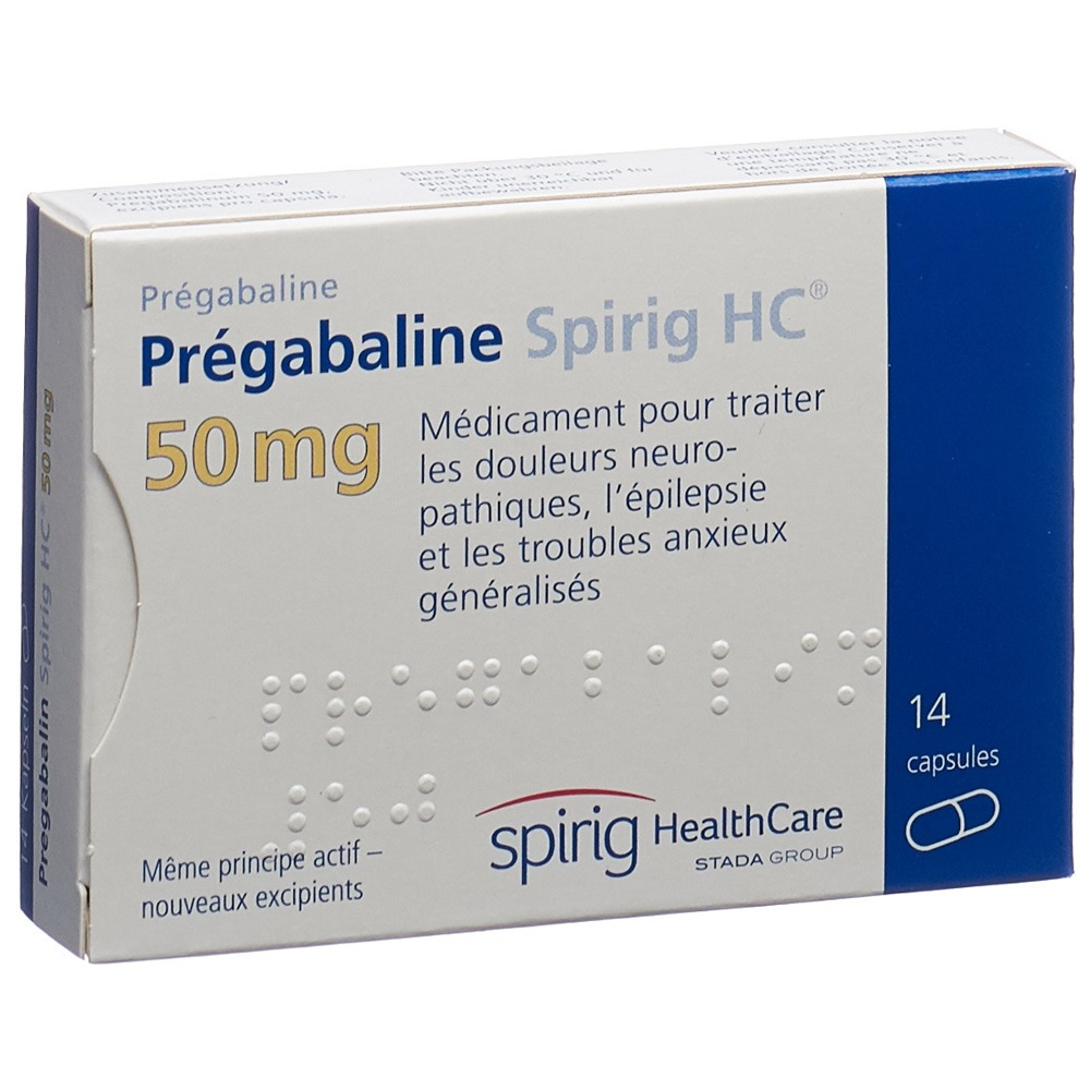 PREGABALINE Spirig HC 50 mg, Bild 2 von 2