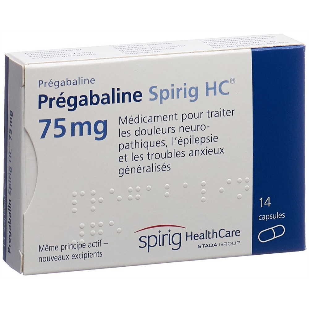 PREGABALINE Spirig HC 75 mg, Bild 2 von 2