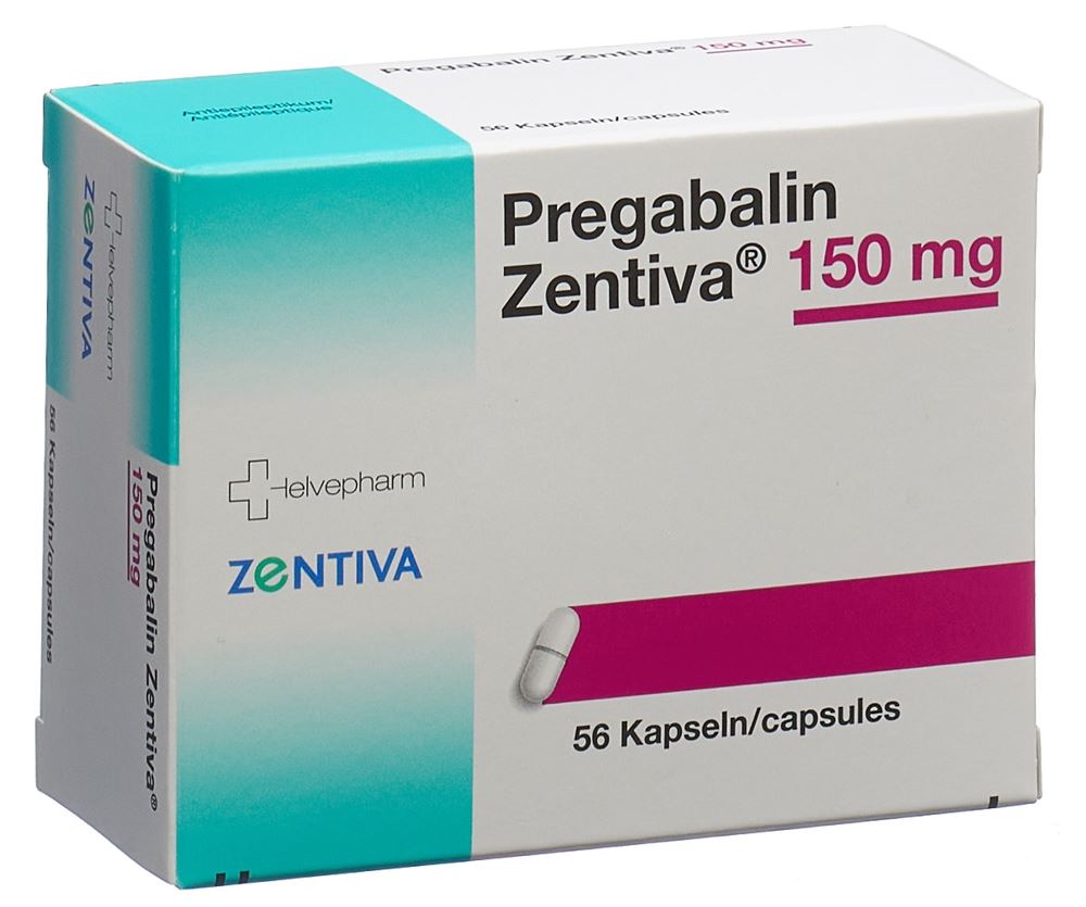 PREGABALINE Zentiva 150 mg, image principale