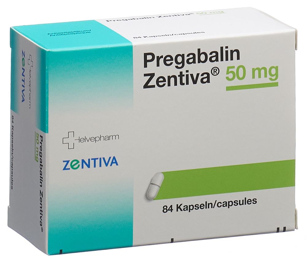 PREGABALINE Zentiva 50 mg, image principale