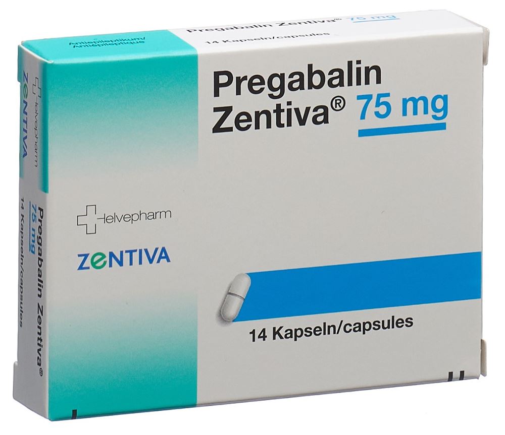 PREGABALINE Zentiva 75 mg, image principale