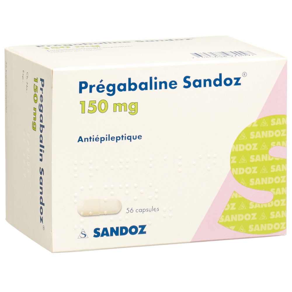 PREGABALINE Sandoz 150 mg, image 2 sur 2