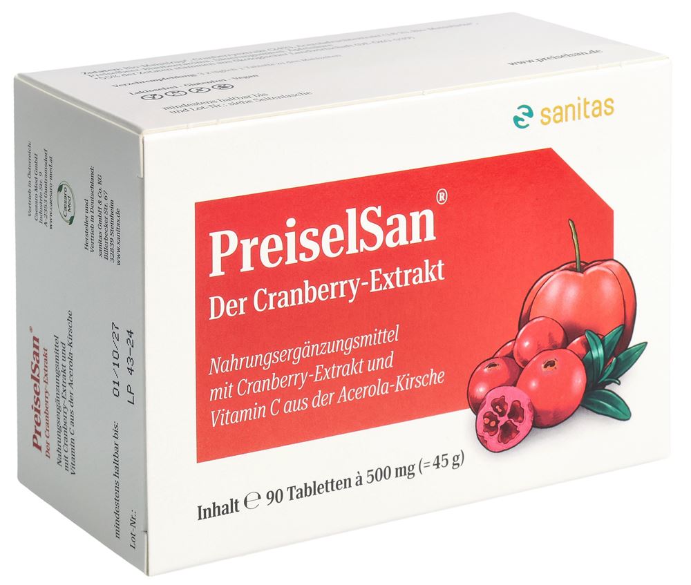 PREISELSAN avec extrait de cranberry
