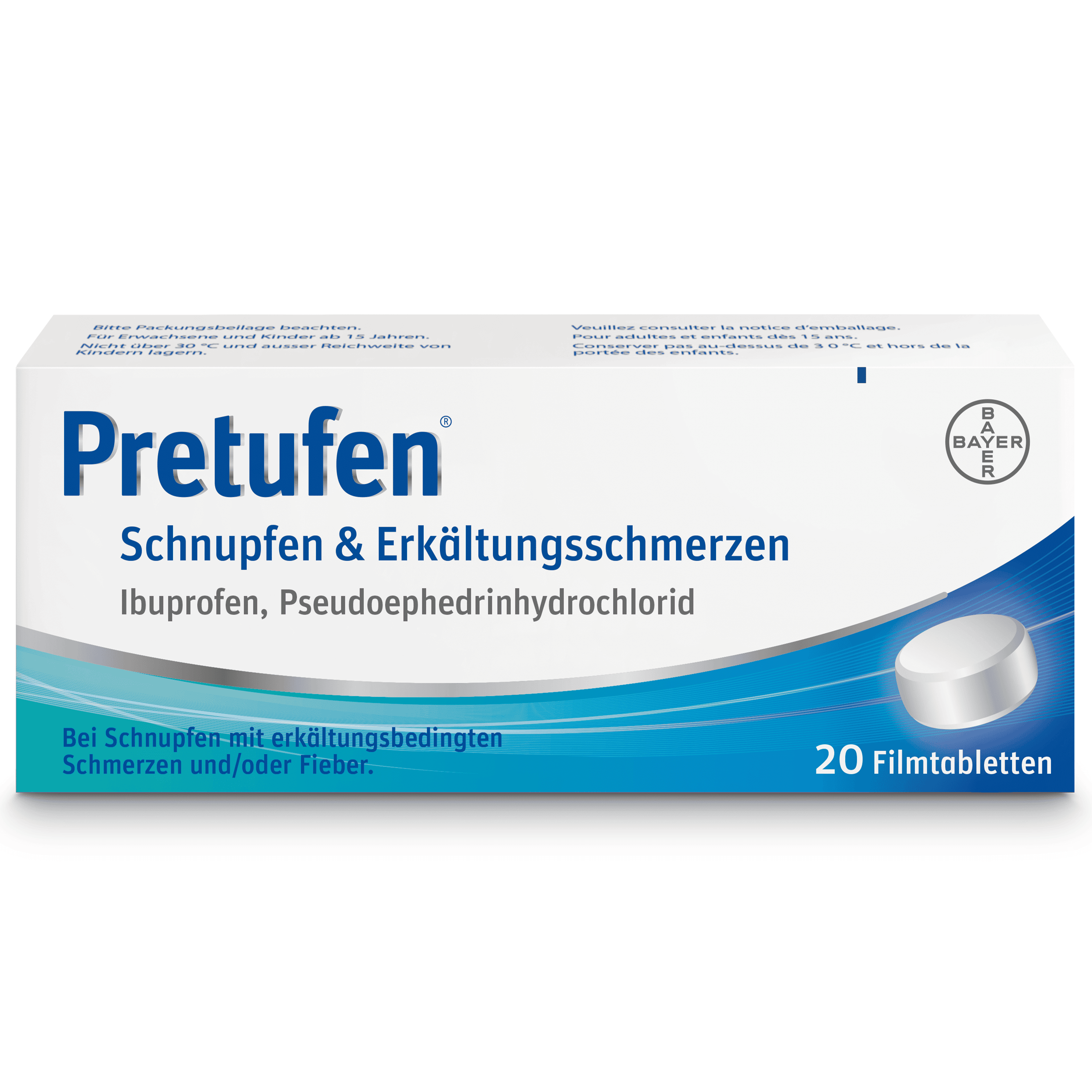 PRETUFEN Schnupfen & Erkältungsschmerzen