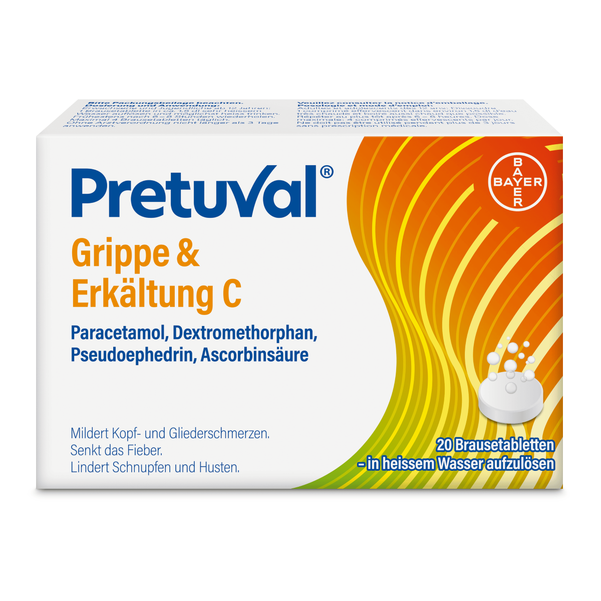 PRETUVAL Grippe und Erkältung C, Hauptbild