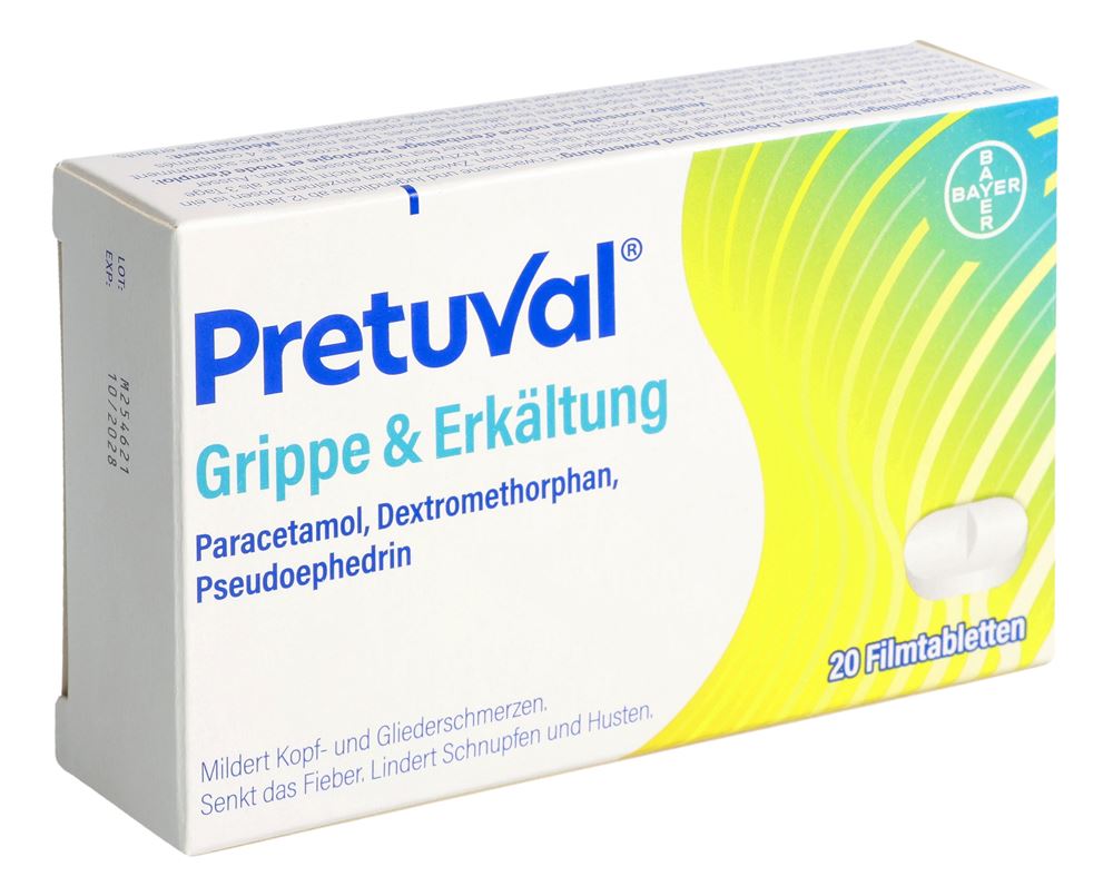 PRETUVAL Grippe und Erkältung, Hauptbild