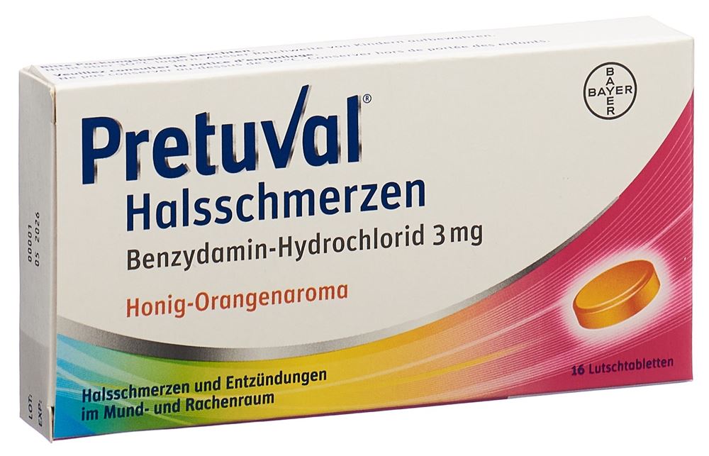 PRETUVAL Halsschmerzen, Hauptbild