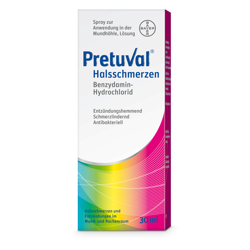 PRETUVAL Halsschmerzen, Hauptbild