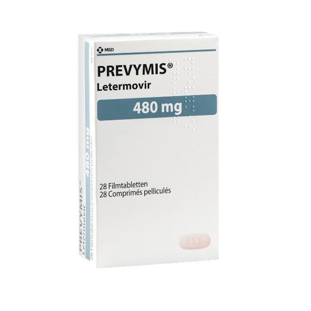 PREVYMIS cpr pell 480 mg blist 28 pce, image principale