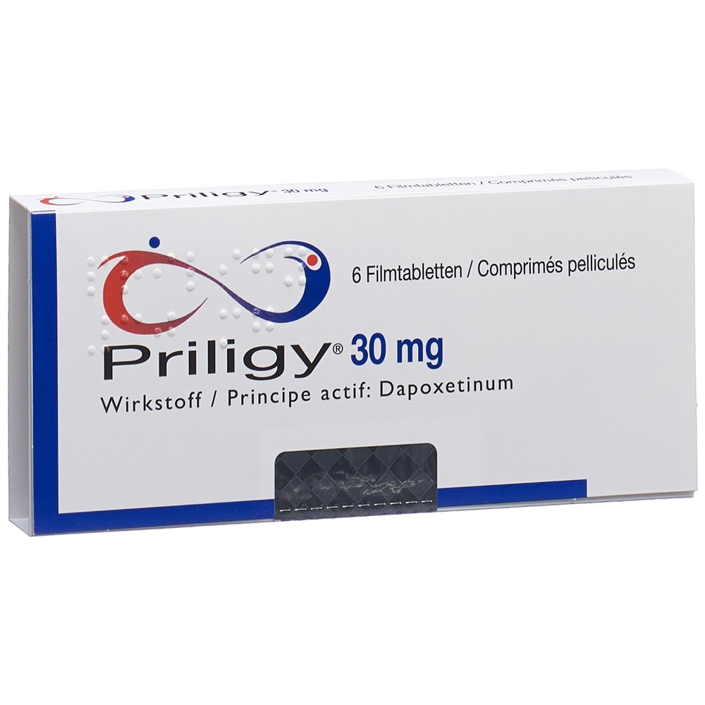 PRILIGY cpr pell 30 mg blist 6 pce, image principale