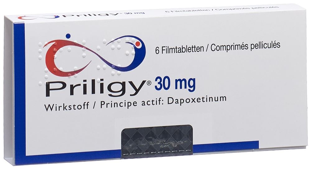 PRILIGY cpr pell 30 mg blist 6 pce, image principale