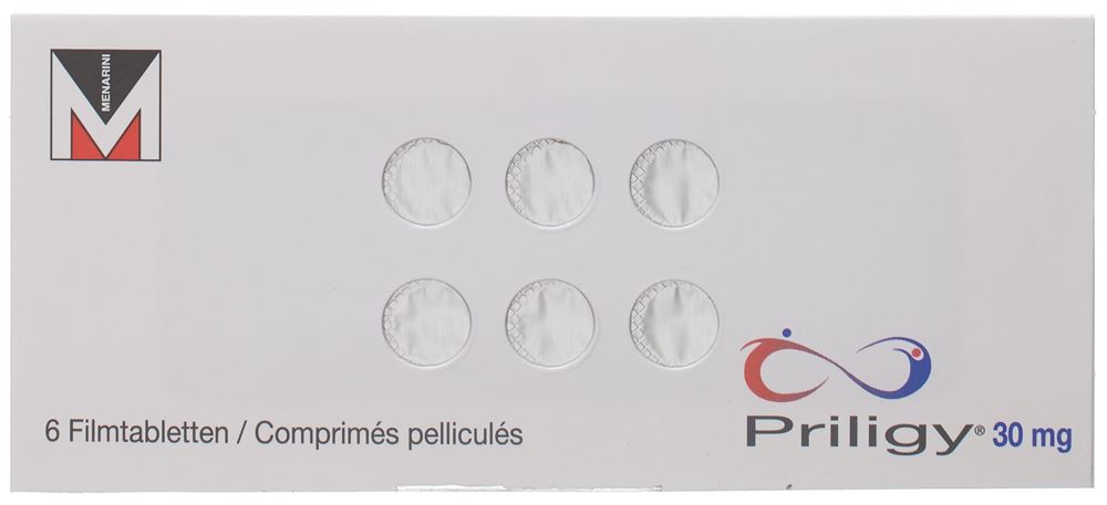 PRILIGY Filmtabl 30 mg Blist 6 Stk, Bild 2 von 3