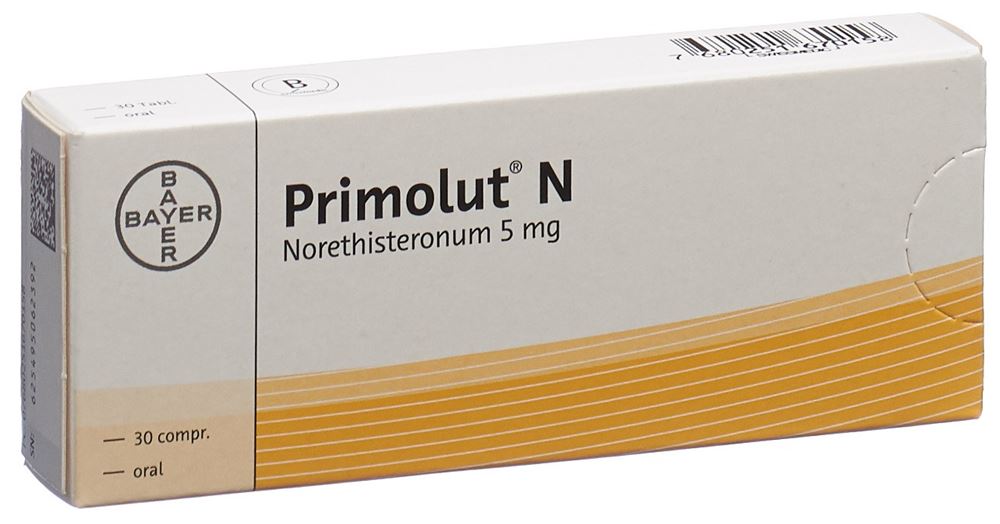 PRIMOLUT N 5 mg, image principale