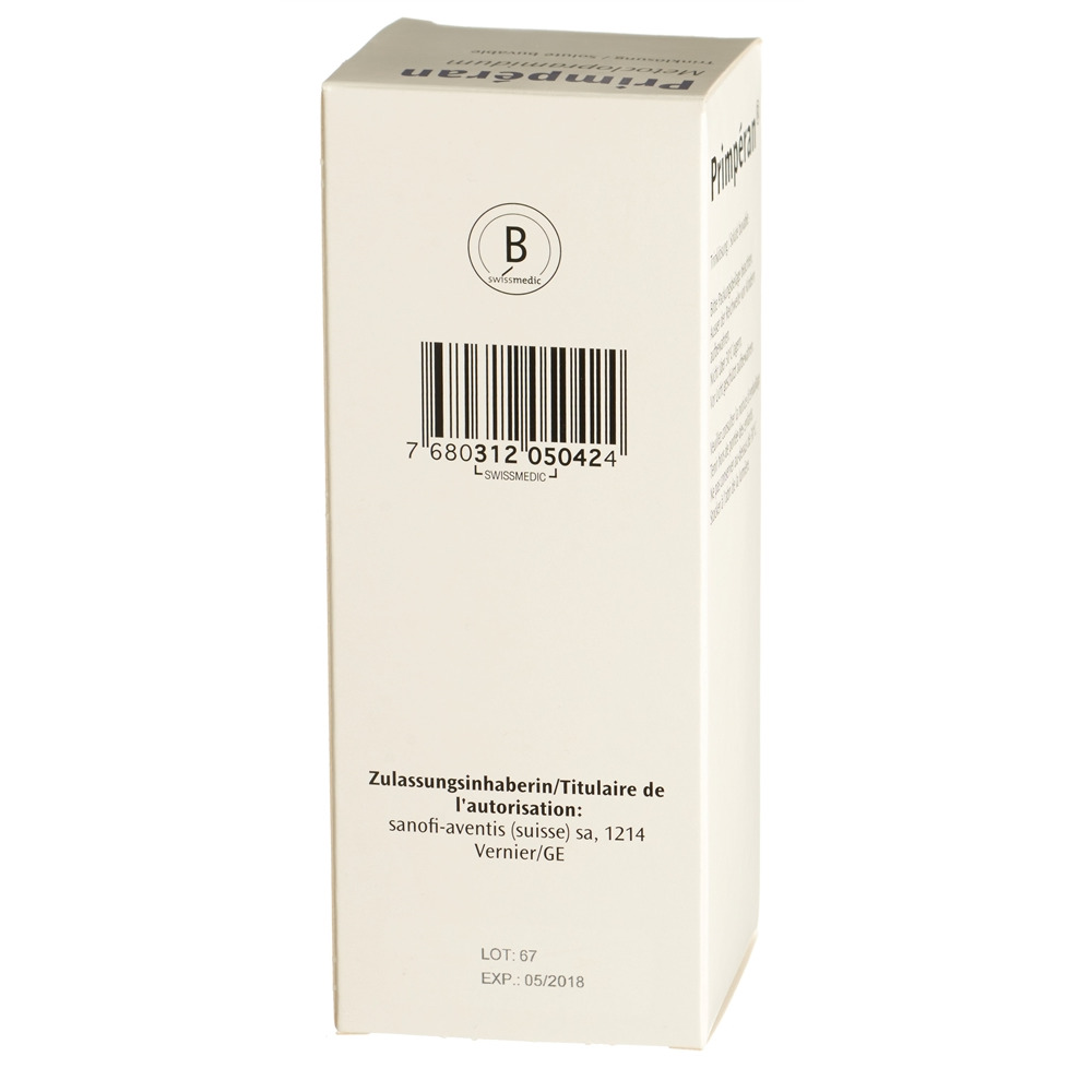 PRIMPERAN Lös 1 mg/ml Fl 200 ml, Bild 2 von 2