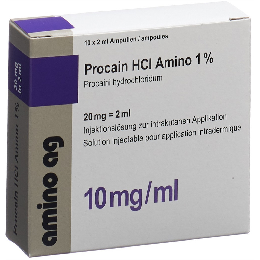 PROCAINE Amino 20 mg/2ml, Hauptbild