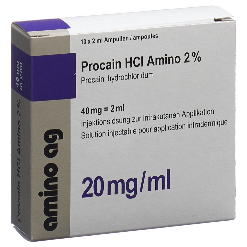 PROCAINE Amino 40 mg/2ml, Hauptbild