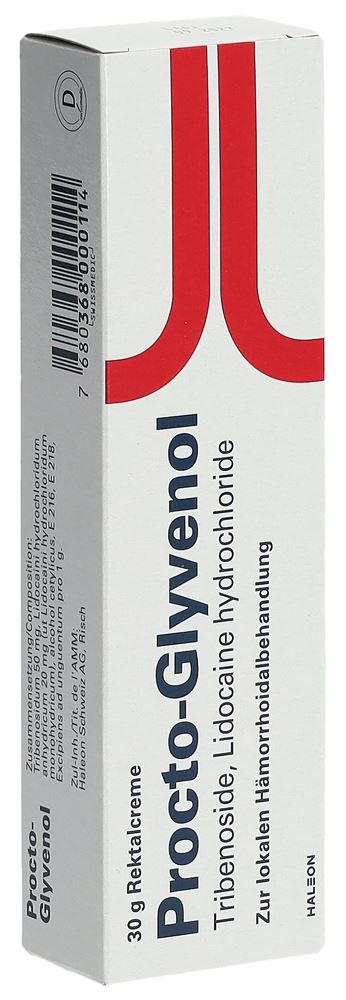 PROCTO-GLYVENOL crème 5 % tb 30 g