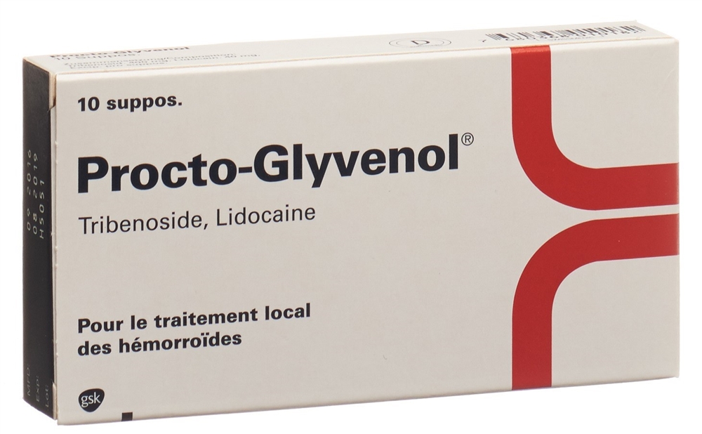 PROCTO-GLYVENOL supp 400 mg blist 10 pce, image 4 sur 5