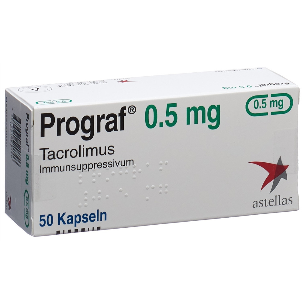 PROGRAF caps 0.5 mg blist 50 pce, image principale