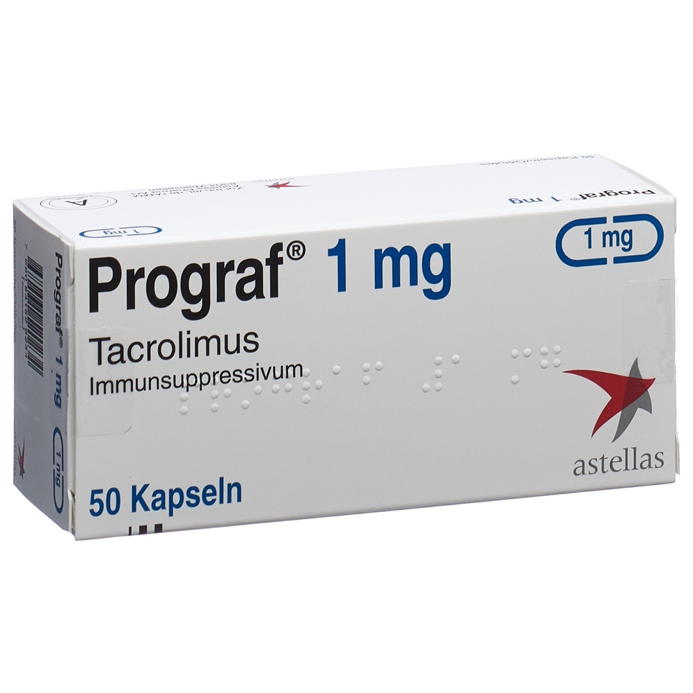 PROGRAF caps 1 mg blist 50 pce, image principale