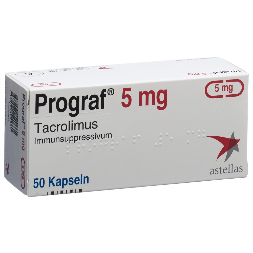 PROGRAF caps 5 mg blist 50 pce, image principale