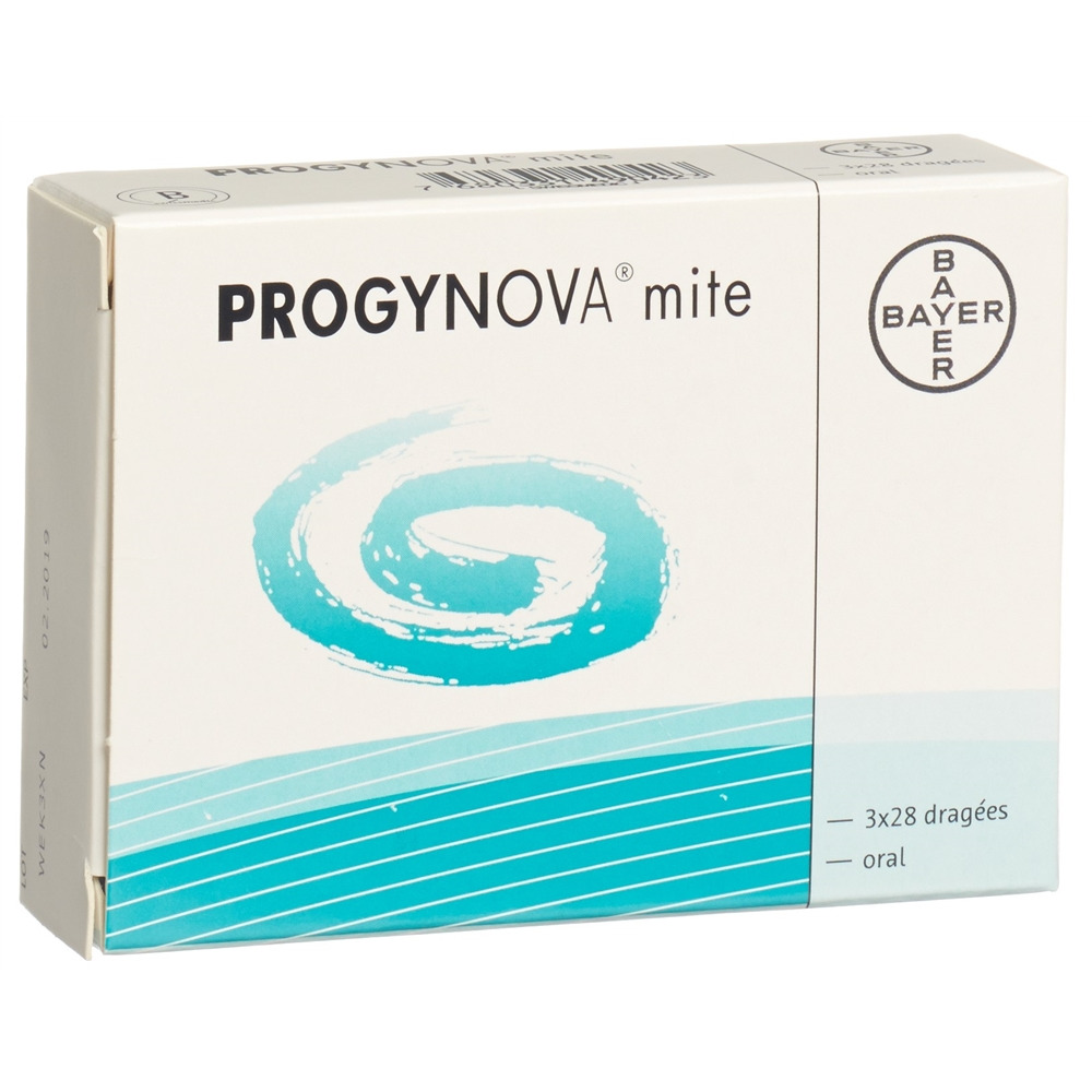 PROGYNOVA mite 1 mg, image principale