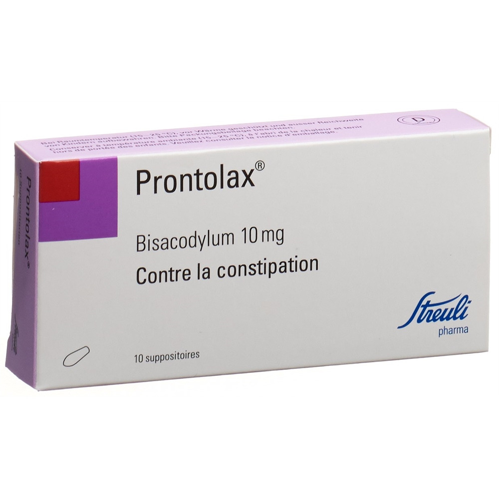 PRONTOLAX Supp 10 mg Blist 10 Stk, Bild 4 von 4