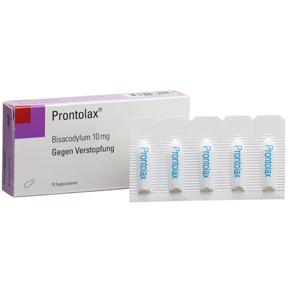 PRONTOLAX Supp 10 mg Blist 10 Stk