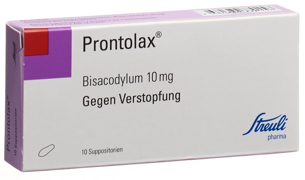 PRONTOLAX Supp 10 mg Blist 10 Stk