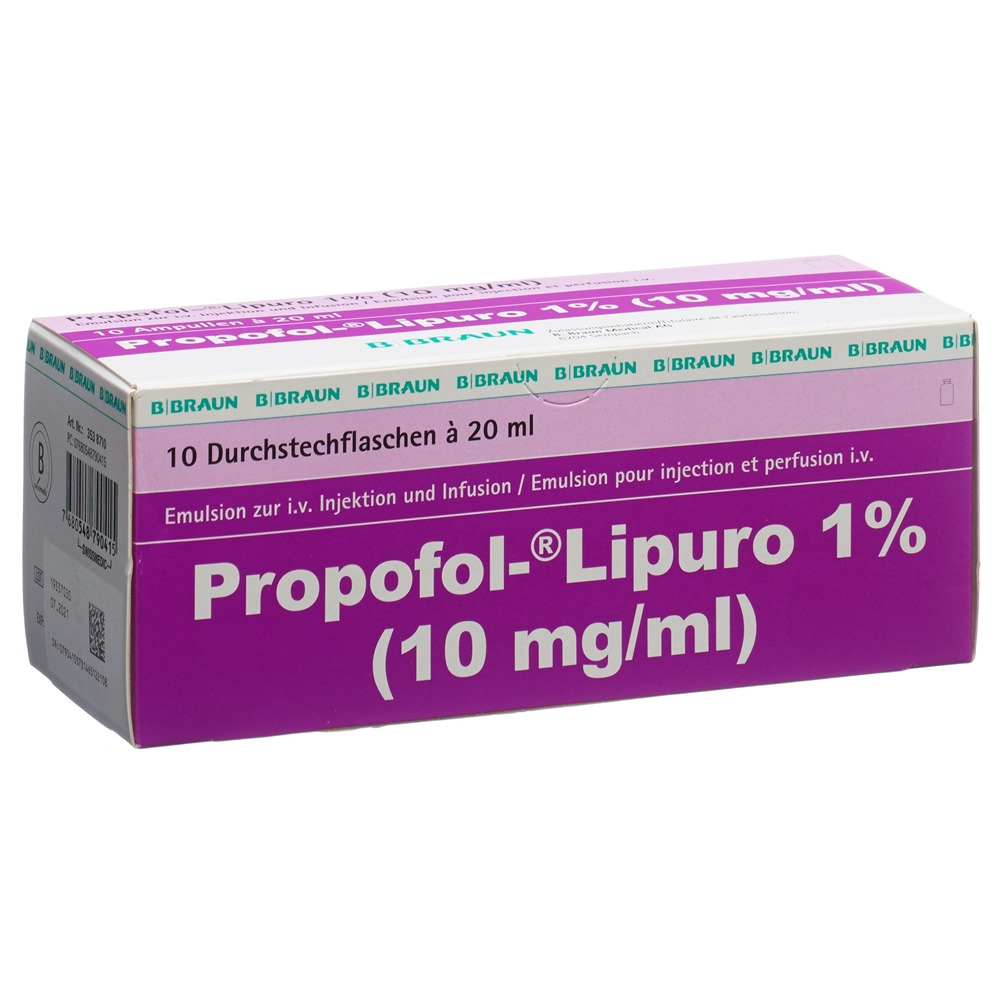 PROPOFOL LIPURO 1% 200 mg/20ml, image principale