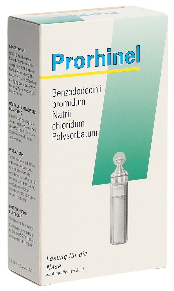 PRORHINEL Gtt Nas Amp 5 ml