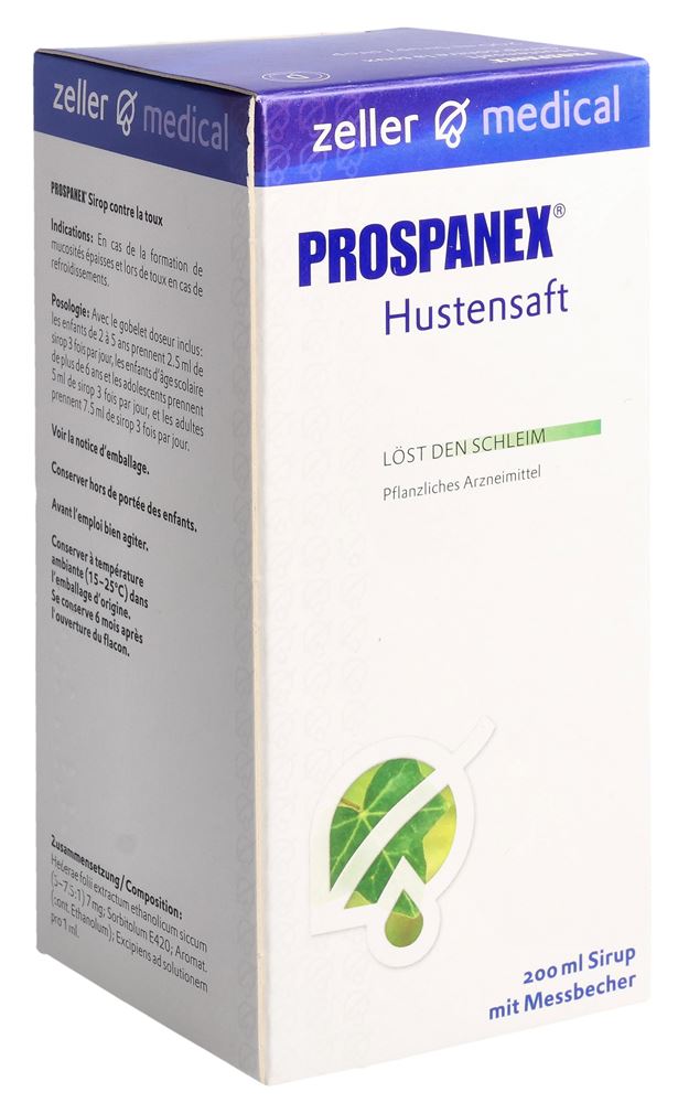 PROSPANEX sirop contre la toux, image principale