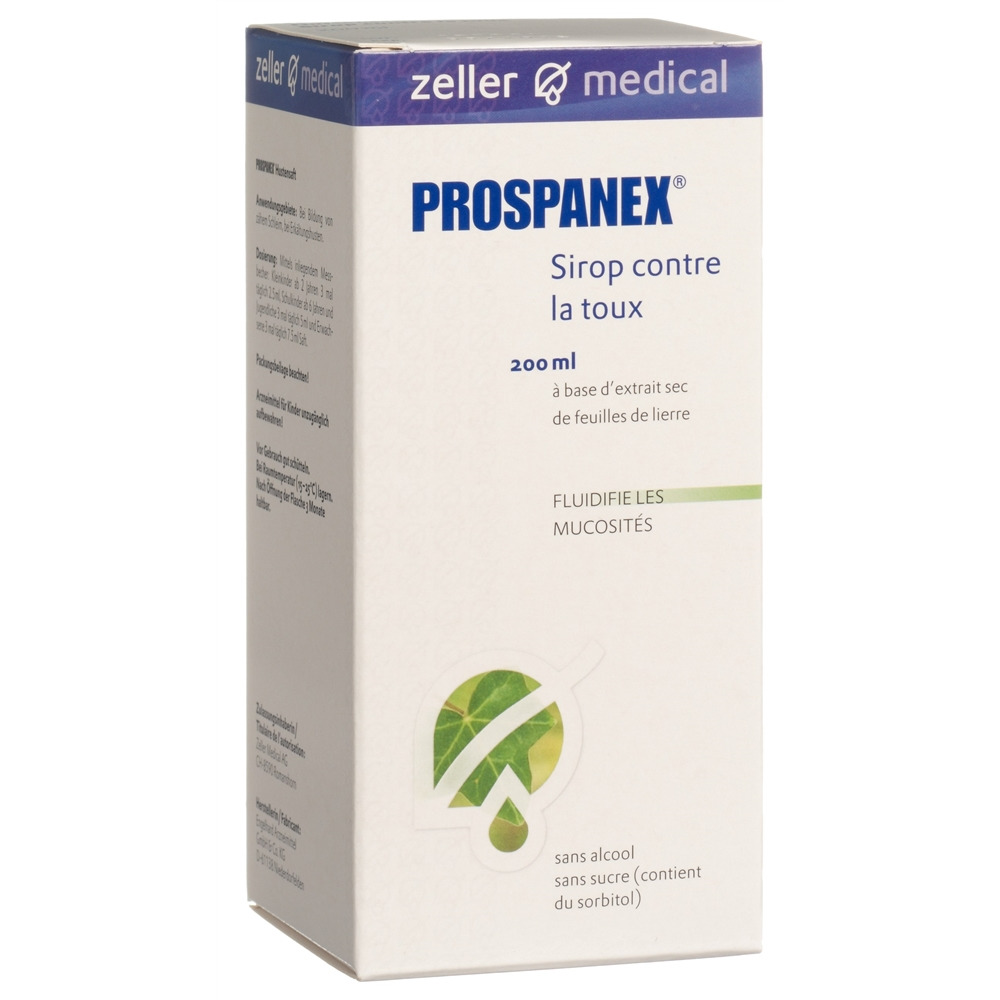 PROSPANEX sirup contre la toux, image 2 sur 3