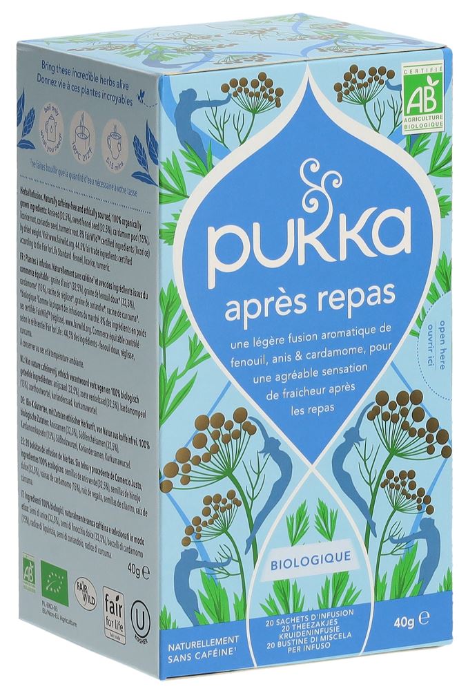 PUKKA après repas thé