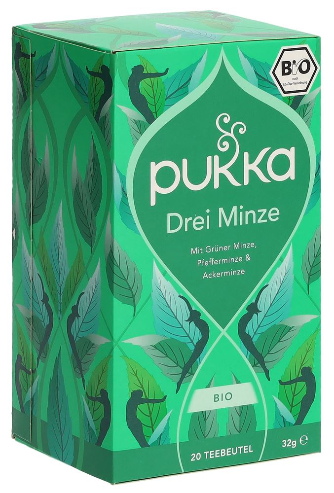 PUKKA Drei Minze Tee