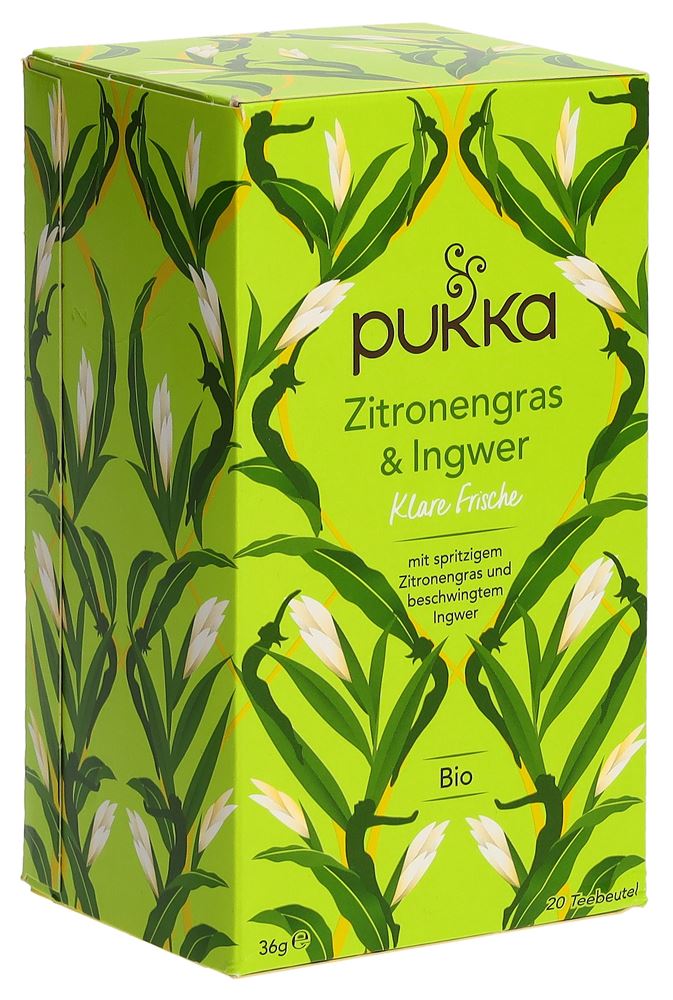 PUKKA Zitronengras & Ingwer thé