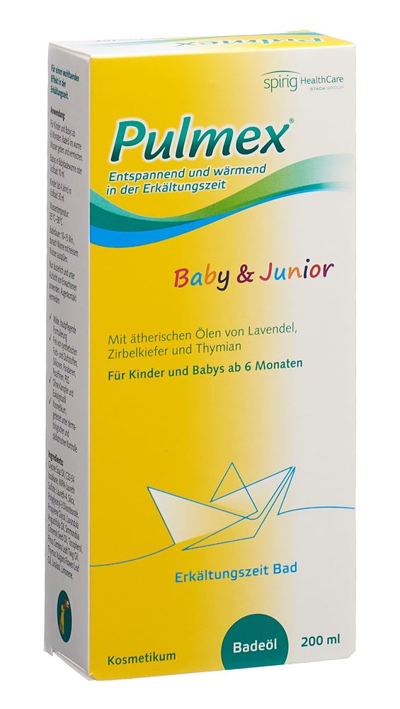 PULMEX Baby & Junior huile pour le bain