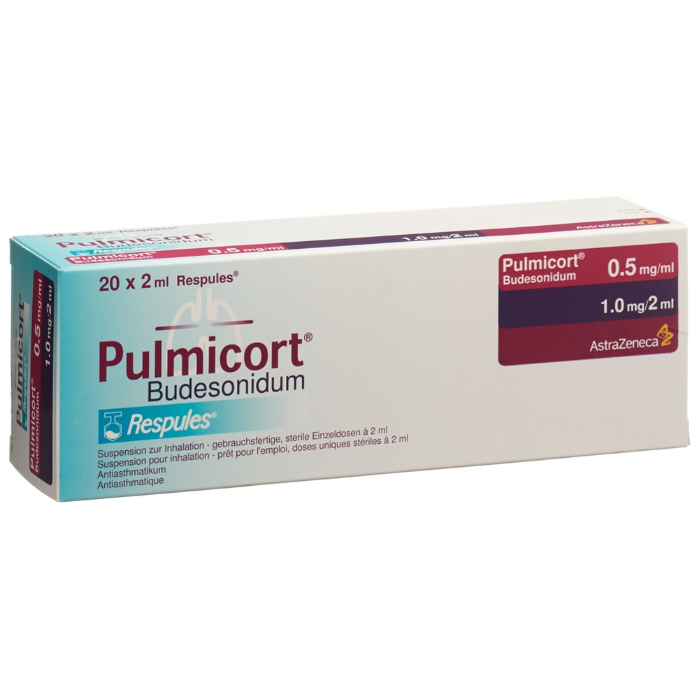 PULMICORT Inhal Susp 0.5 mg/ml Respule 2 ml, Hauptbild