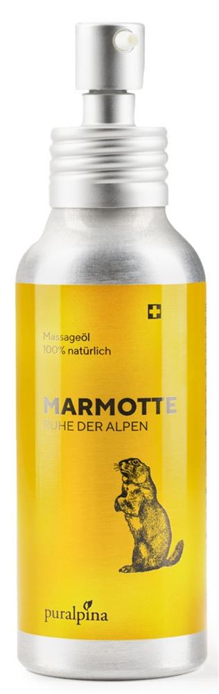 PURALPINA Marmotte Huile de massage